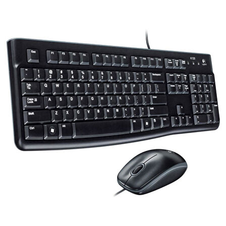 LOGITECH MK120 Kablolu USB Q TR Desktop Set 920-002560