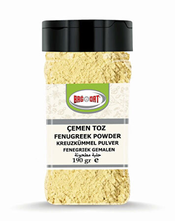 Çemen Toz Küçük Pet 190 Gr.