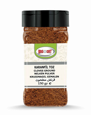 Karanfil Toz Küçük Pet 150 Gr.
