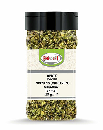 Kurutulmuş Kekik Küçük Pet  40 Gr.