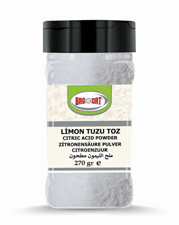 Limon Tuzu Toz Küçük Pet 270 Gr.