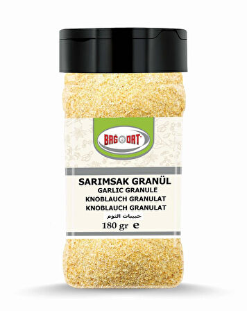 Sarımsak Granül Küçük Pet 180 Gr.