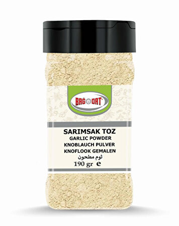 Sarımsak Toz Küçük Pet 190 Gr.