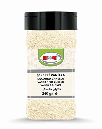Şekerli Vanilya Küçük Pet 240 Gr.
