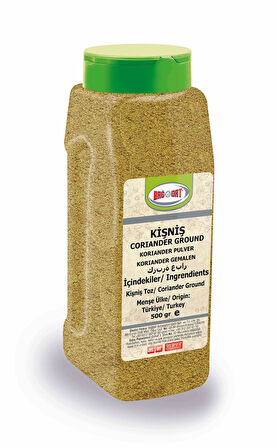 Kişniş Toz Büyük Pet 500 Gr.