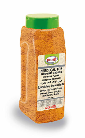 Zerdeçal Toz Büyük Pet 600 Gr.