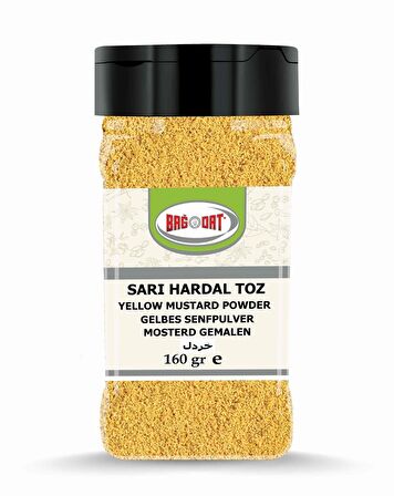 Sarı Hardal Toz 160 Gr.