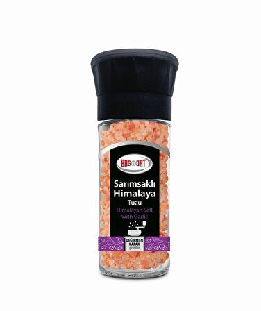 Sarımsaklı Himalaya Tuzu Değirmen 110 Gr.