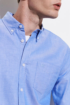 Uzun Kollu Gömlek Green Mist