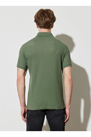 Polo Yaka T-shirt Khaki