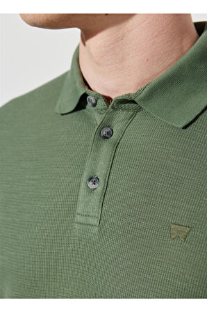 Polo Yaka T-shirt Khaki