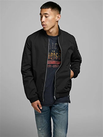 JJERUSH BOMBER NOOS Black