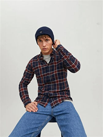 JACDNA BEANIE NOOS Navy