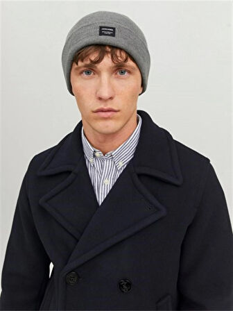 JACDNA BEANIE NOOS GREY