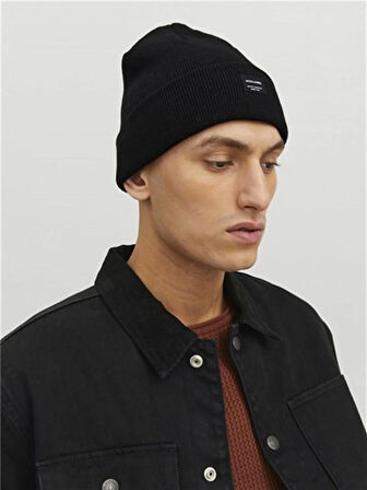 JACDNA BEANIE NOOS Black