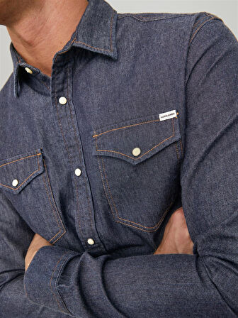 JJESHERIDAN SHIRT L/S NOOS Black