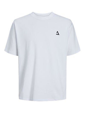 JCOTRIANGLE TEE SS CREW NECK SN White