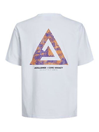 JCOTRIANGLE TEE SS CREW NECK SN White
