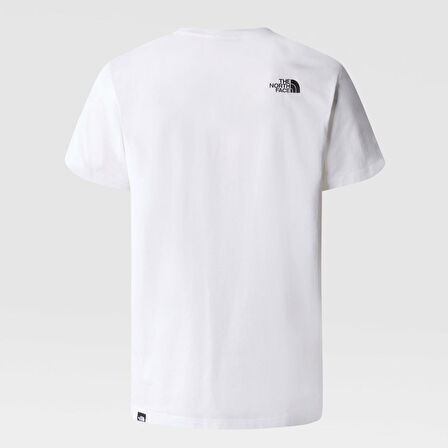 M S/S SIMPLE DOME TEE White