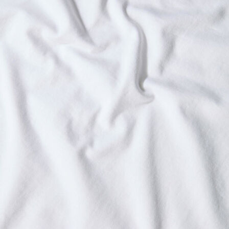 M S/S SIMPLE DOME TEE White
