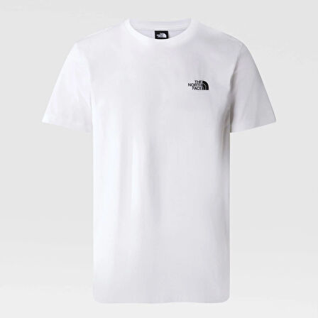 M S/S SIMPLE DOME TEE White