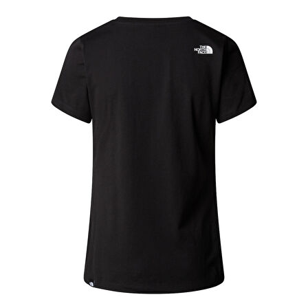 W S/S SIMPLE DOME SLIM TEE Black