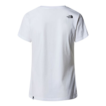 W S/S SIMPLE DOME SLIM TEE White