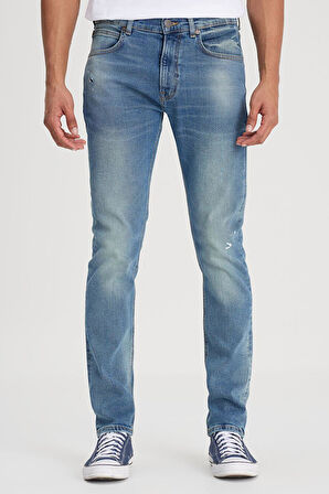Luke Jean Pantolon Mid Blue