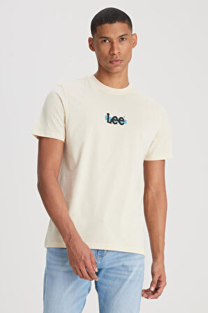 Loose Fit T-shirt Beige
