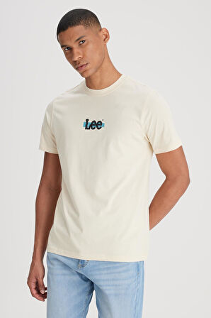 Loose Fit T-shirt Beige