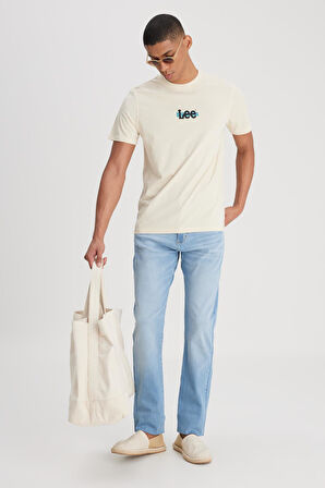Loose Fit T-shirt Beige
