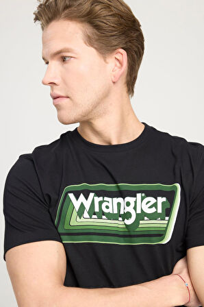 Bisiklet Yaka T-shirt Black