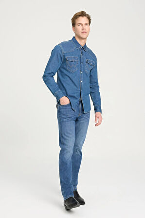 Texas Slim Jean Pantolon In Deep