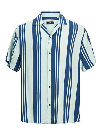 JCOJEFF AOP RESORT SHIRT SS RELAX LN Sea