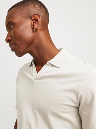 JJESUMMER LINEN POLO SS LN Crockery