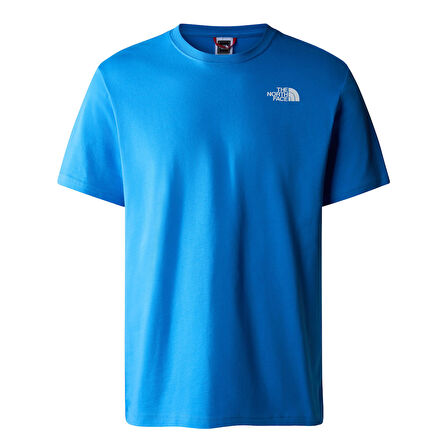 M S/S REDBOX TEE  - EU BLUE