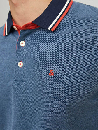 JJEPAULOS POLO SS NOOS BLUE