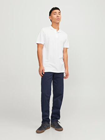 JJEBASIC POLO SS NOOS White