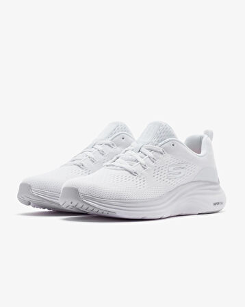 Skechers VAPOR FOAM  -  MİDNİGHT GLİMMER Beyaz/Gümüş