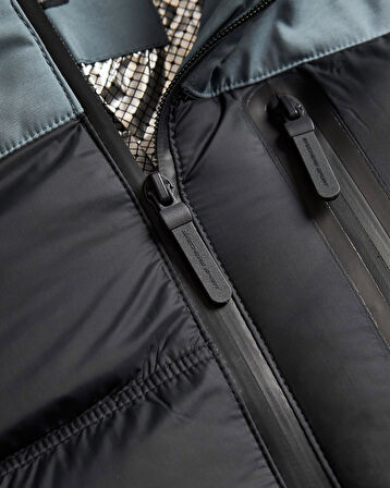 Skechers M Outerwear Padded Jacket Siyah