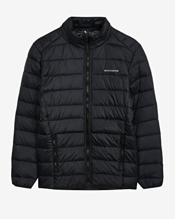 Skechers M Outerwear Padded Jacket Siyah