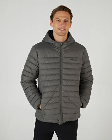 Skechers M Outerwear Polar Lining Padded Jacket Antrasit