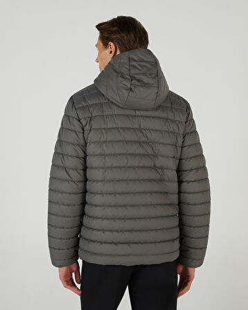 Skechers M Outerwear Polar Lining Padded Jacket Antrasit