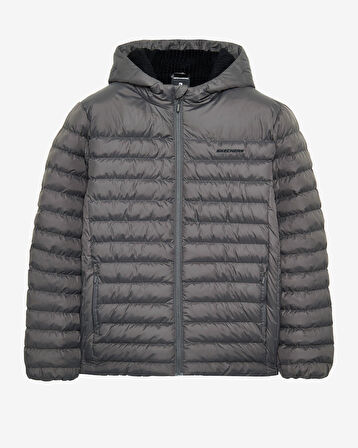 Skechers M Outerwear Polar Lining Padded Jacket Antrasit