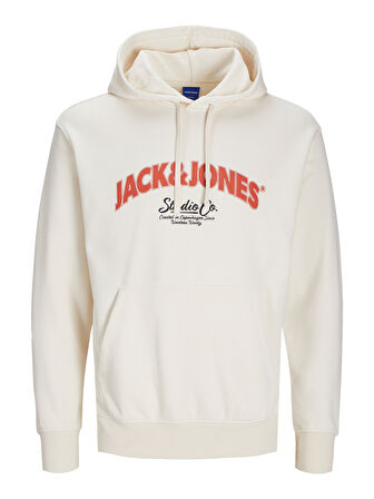 JORBRONX ARCH BIG SWEAT HOOD LN White