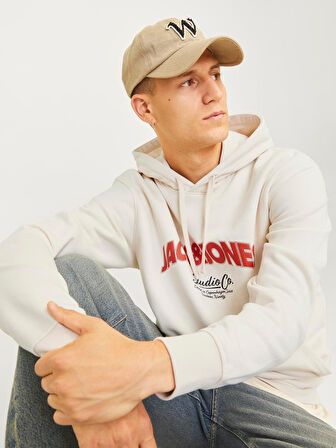 JORBRONX ARCH BIG SWEAT HOOD LN White