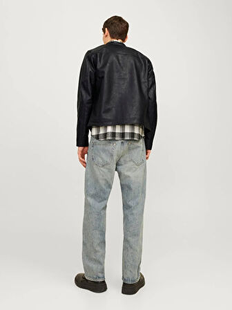 JJEDYLAN CLEAN PU JACKET NOOS Black