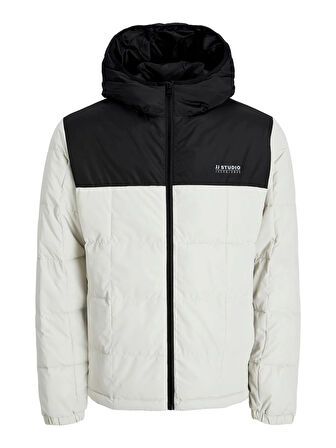 JJBEN SQUARE HOOD JACKET Moonbeam