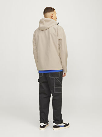JJTAYLOR SOFTSHELL JACKET Moonbeam