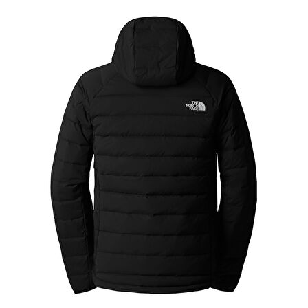 M BELLEVIEW STRETCH DOWN HOODIE Black